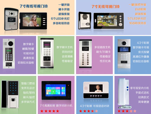 石家莊安居樂樓宇對(duì)講產(chǎn)品